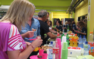 riunione e merenda-flora