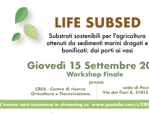 Workshop Finale Progetto LIFE SUBSED 15 Settembre 2022